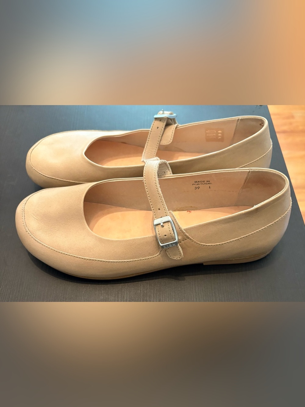 Birkenstock Mary Jane Leather Upper Comfort Shoes for Women Size 39 8.5M